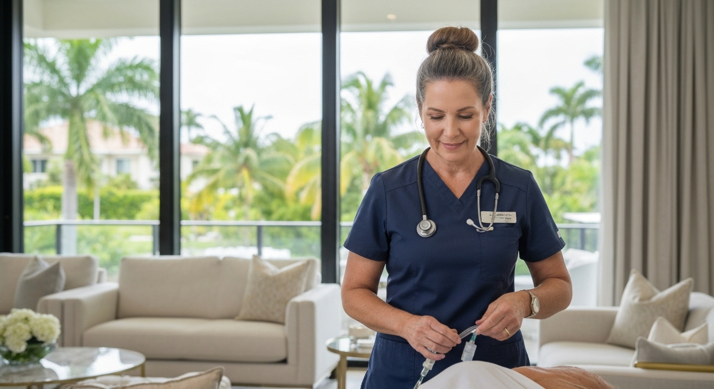 Mobile IV therapy services in Boynton Beach, Florida