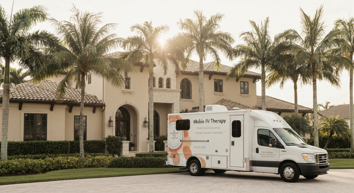 Mobile IV therapy services in Lake Worth, Florida